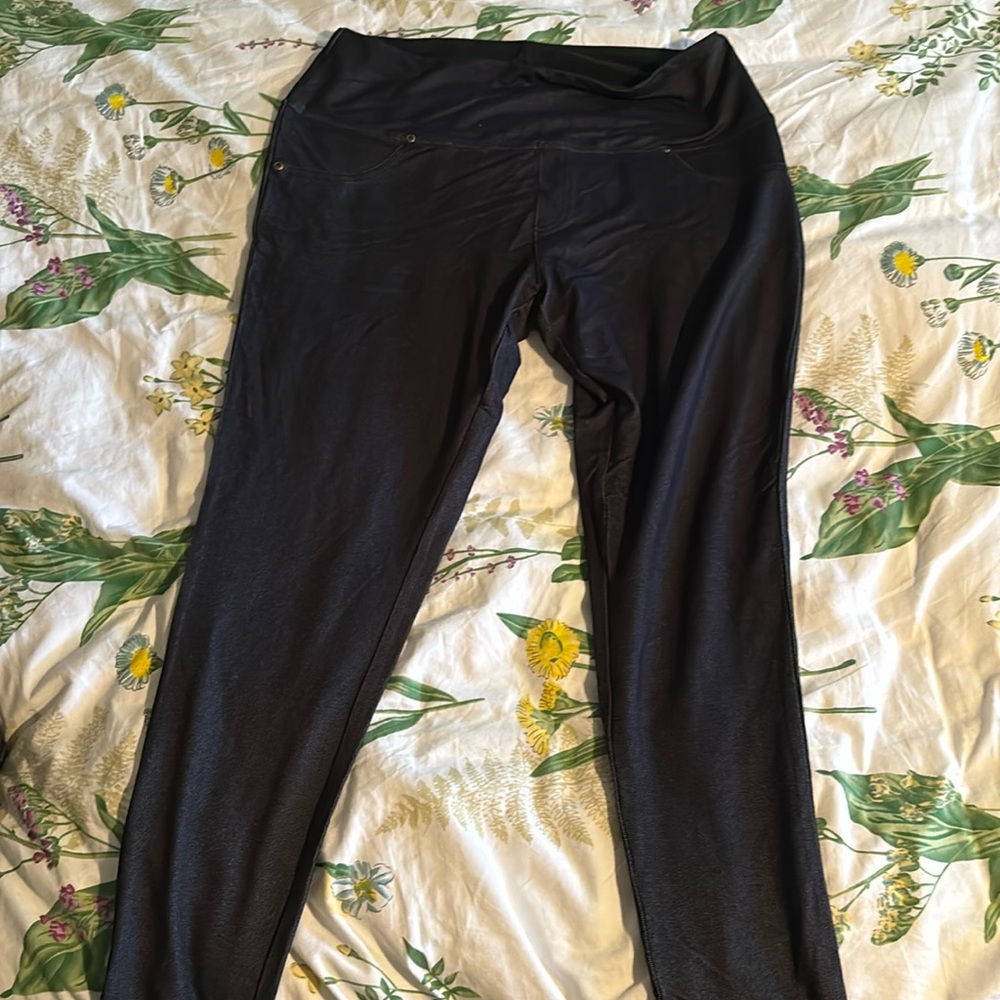 Ruby Ribbon Jean Leggings XL